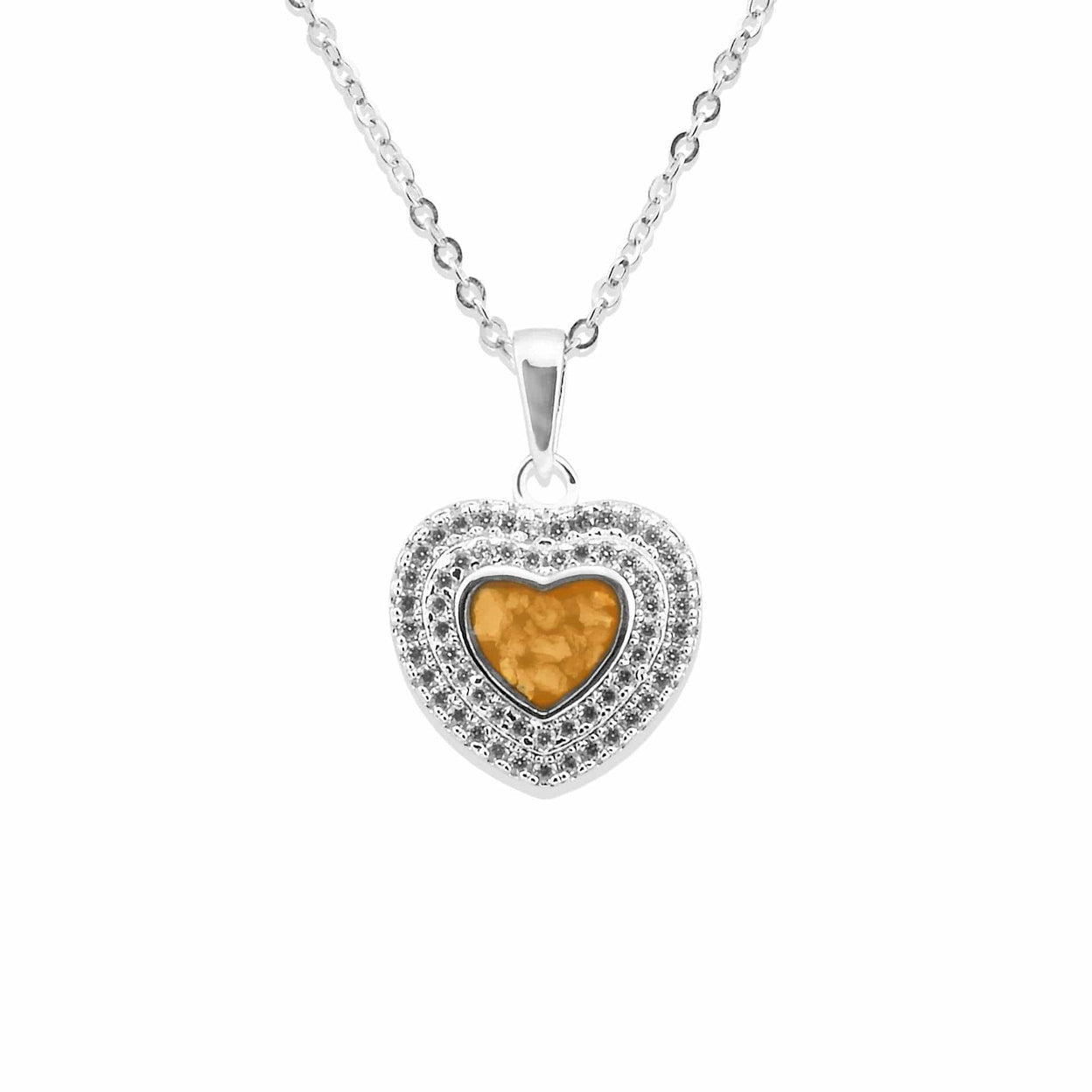 Load image into Gallery viewer, EverWith Ladies Cherish Memorial Ashes Pendant with Fine Crystals
