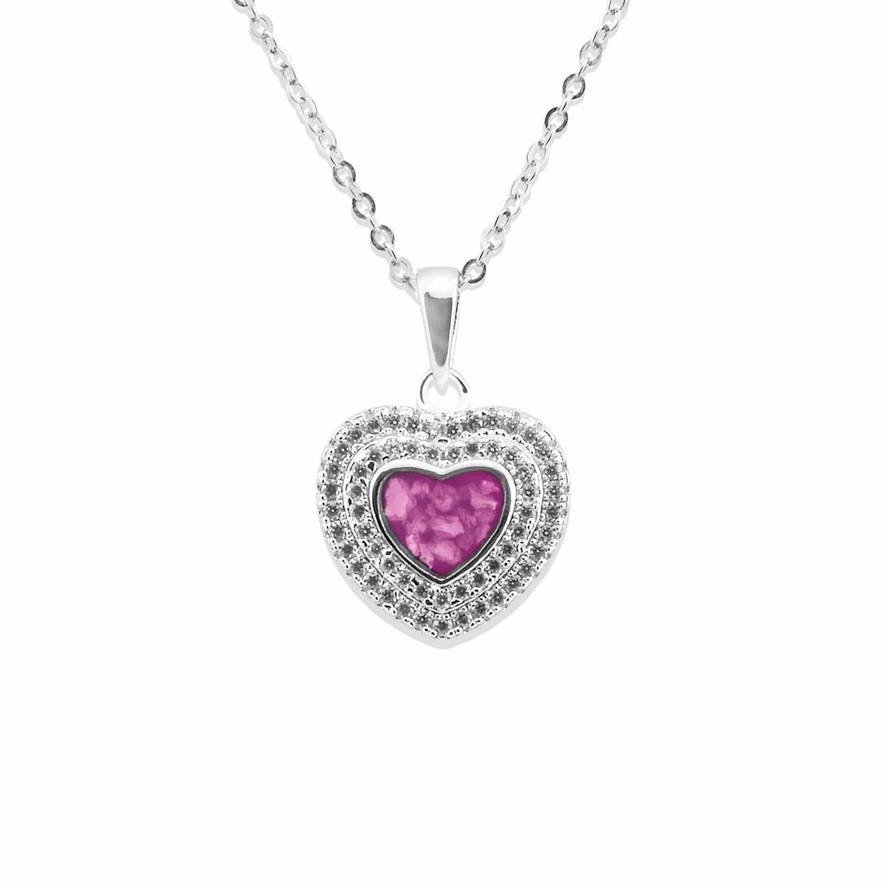 Load image into Gallery viewer, EverWith Ladies Cherish Memorial Ashes Pendant with Fine Crystals