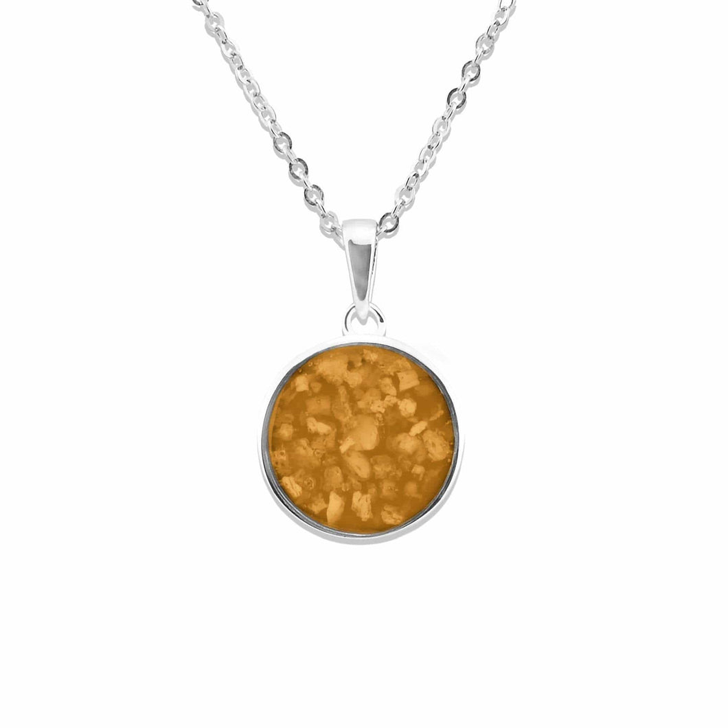 EverWith Ladies Classic Round Memorial Ashes Pendant