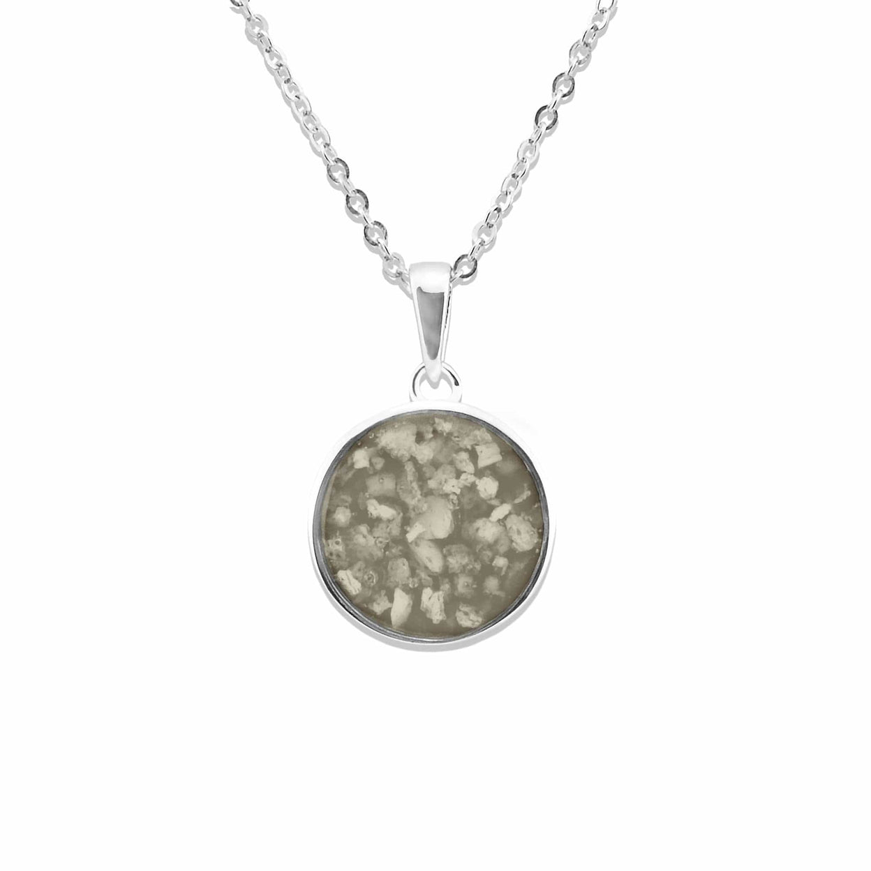 Load image into Gallery viewer, EverWith Ladies Classic Round Memorial Ashes Pendant