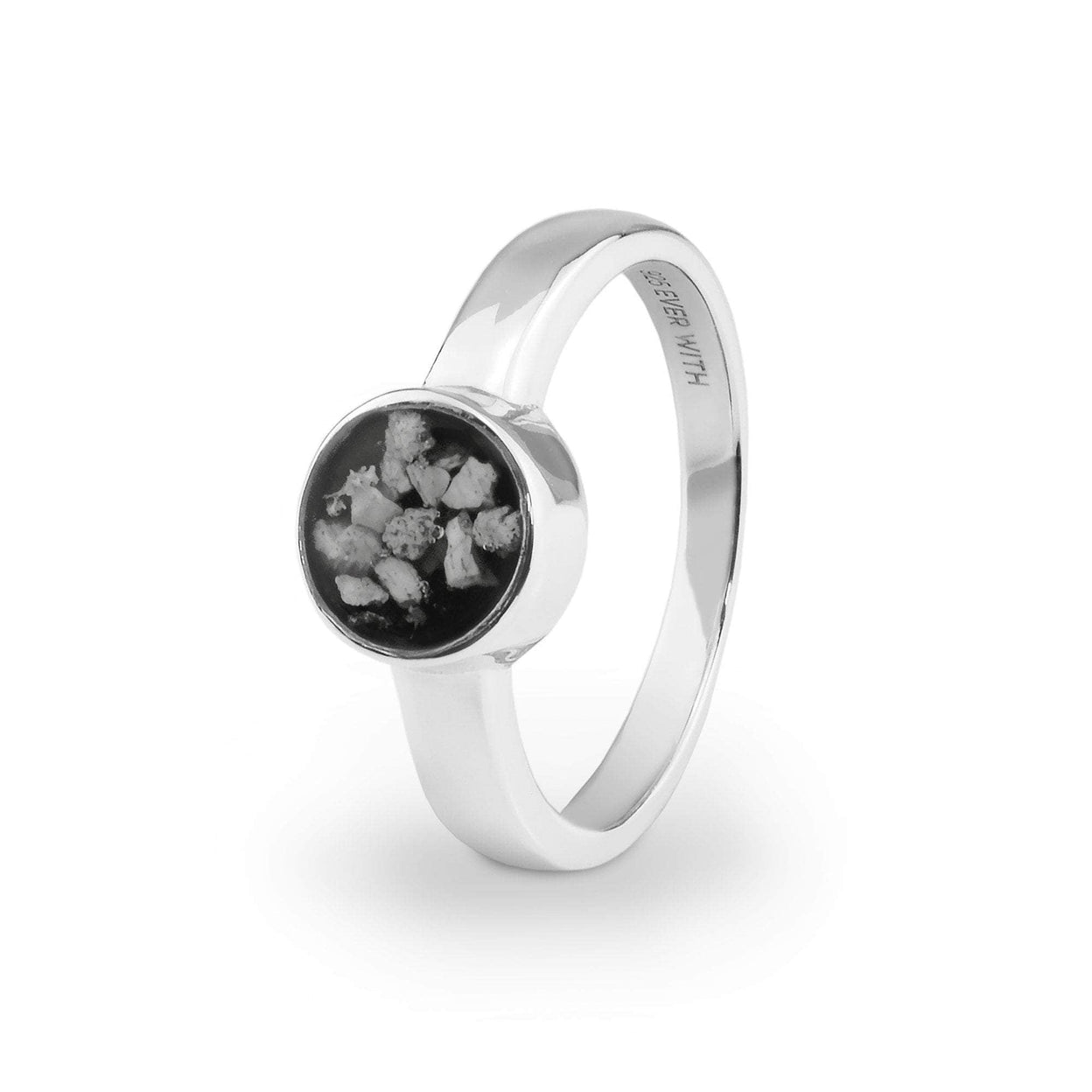 Load image into Gallery viewer, EverWith Ladies Classic Round Memorial Ashes Ring
