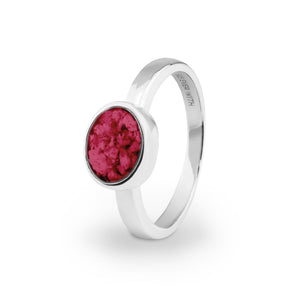 EverWith Ladies Oval Memorial Ashes Ring