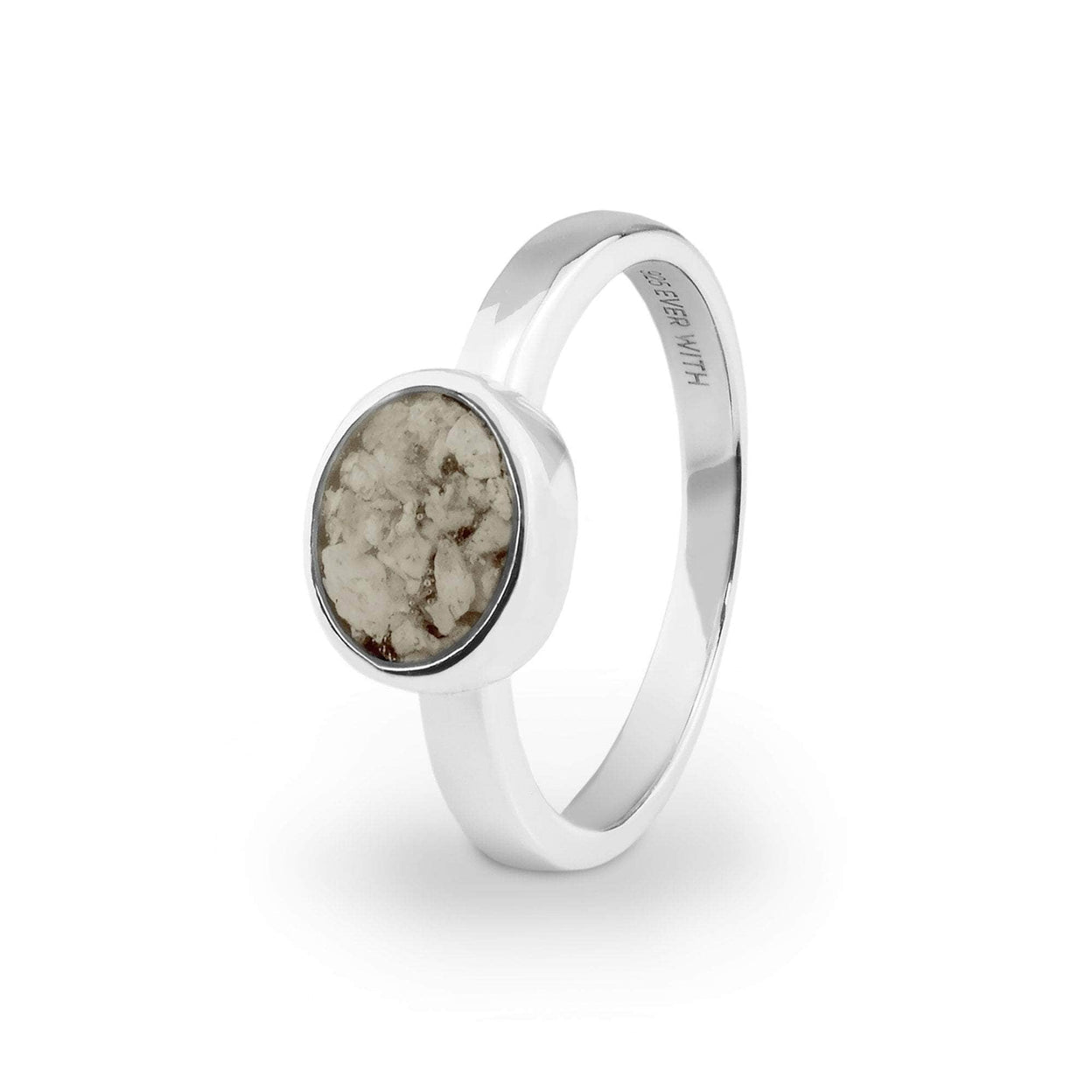 Load image into Gallery viewer, EverWith Ladies Oval Memorial Ashes Ring
