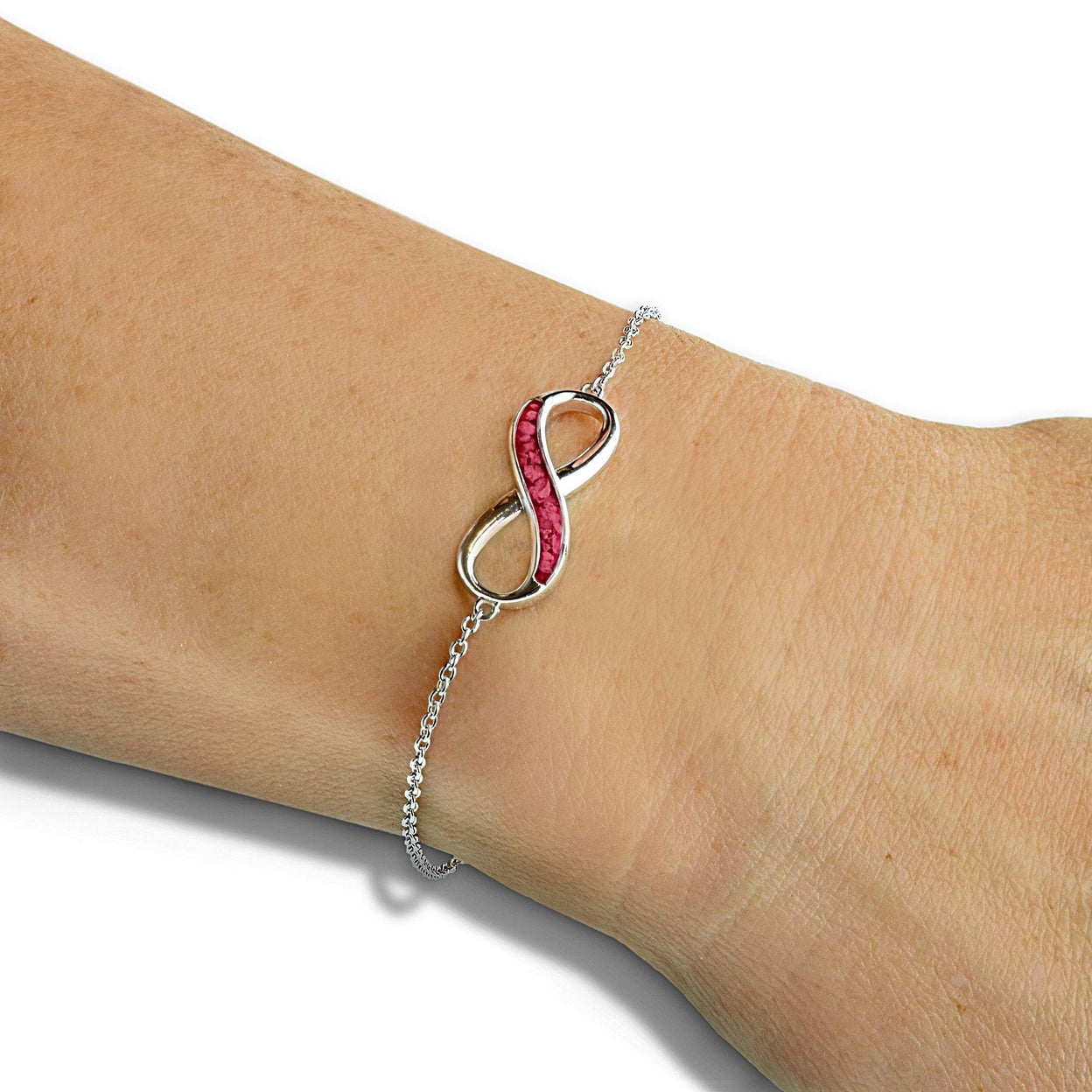 Load image into Gallery viewer, EverWith Ladies Infinity Memorial Ashes Bracelet