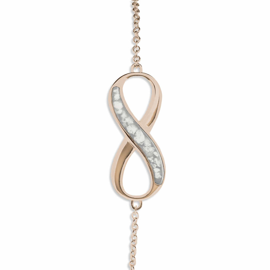 EverWith Ladies Infinity Memorial Ashes Bracelet