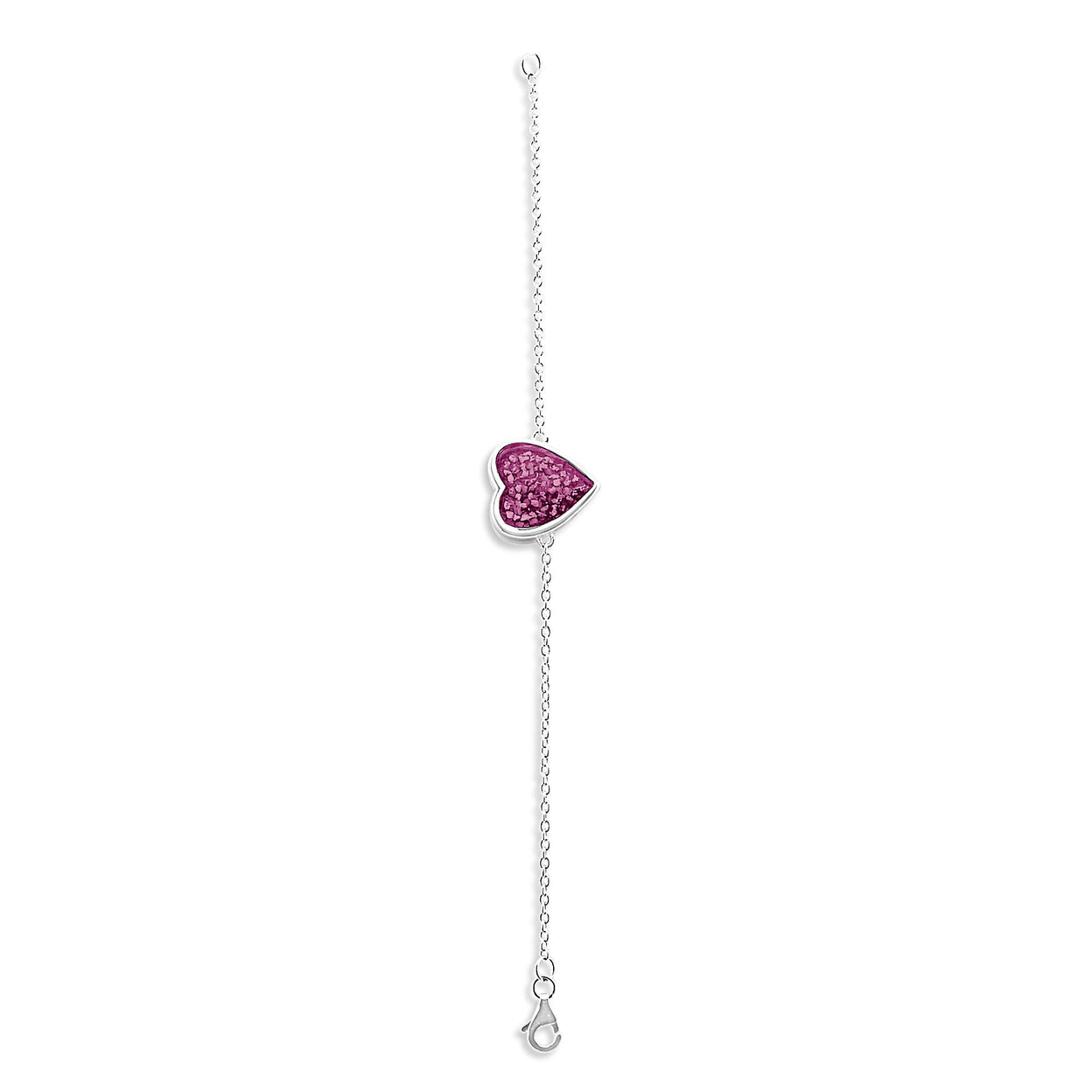 Load image into Gallery viewer, EverWith Ladies Heart Memorial Ashes Bracelet