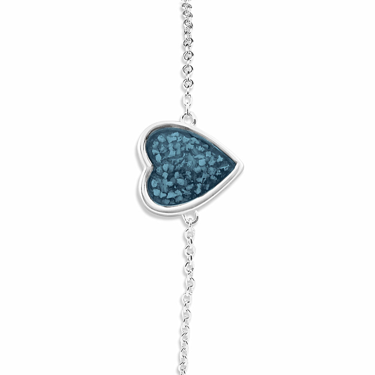Load image into Gallery viewer, EverWith Ladies Heart Memorial Ashes Bracelet