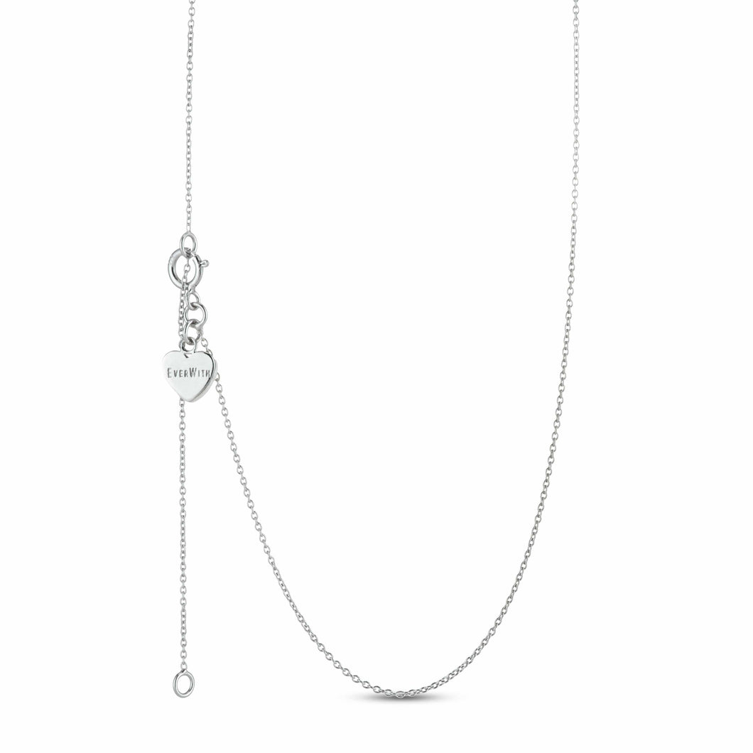 EverWith Single Curb Diamond Cut Chain