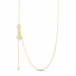 EverWith Single Curb Diamond Cut Chain 9k Yellow Gold