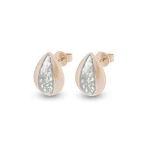 EverWith Ladies Rondure Teardrop Memorial Ashes Earrings
