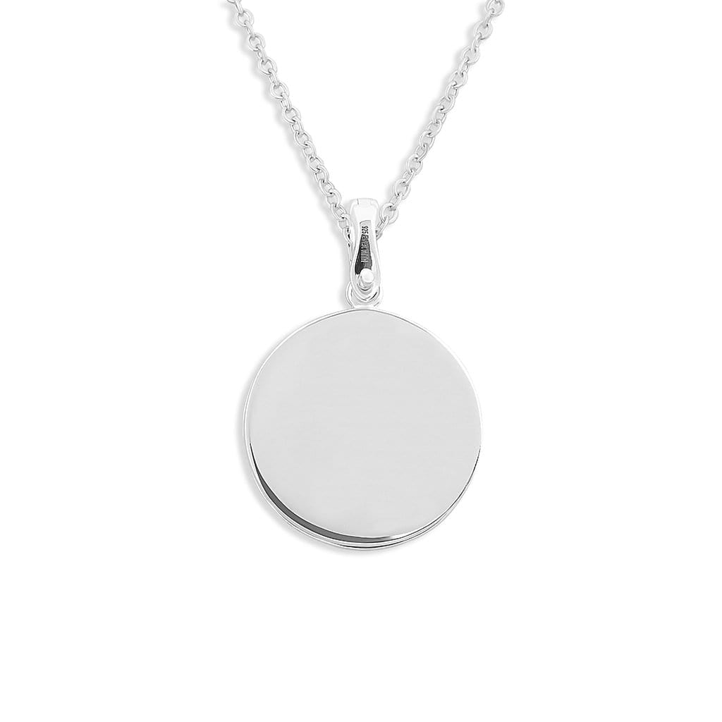 Load image into Gallery viewer, EverWith Engraved Tree of Life Discreet Messaging Memorial Fingerprint Pendant