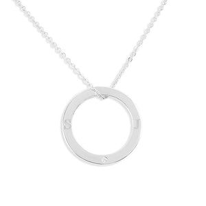 EverWith Engraved Ring Standard Engraving Pendant with Fine Crystal