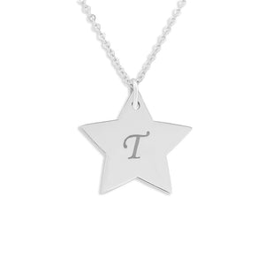 EverWith Engraved Star Standard Engraving Pendant