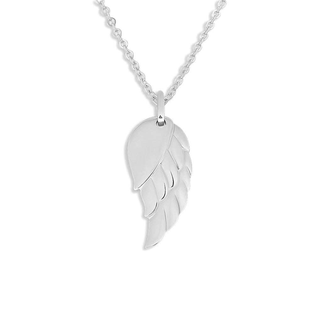 Load image into Gallery viewer, EverWith Engraved Wing Pawprint Memorial Pendant
