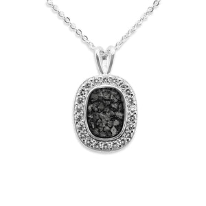 EverWith Ladies Treasure Memorial Ashes Pendant with Fine Crystals