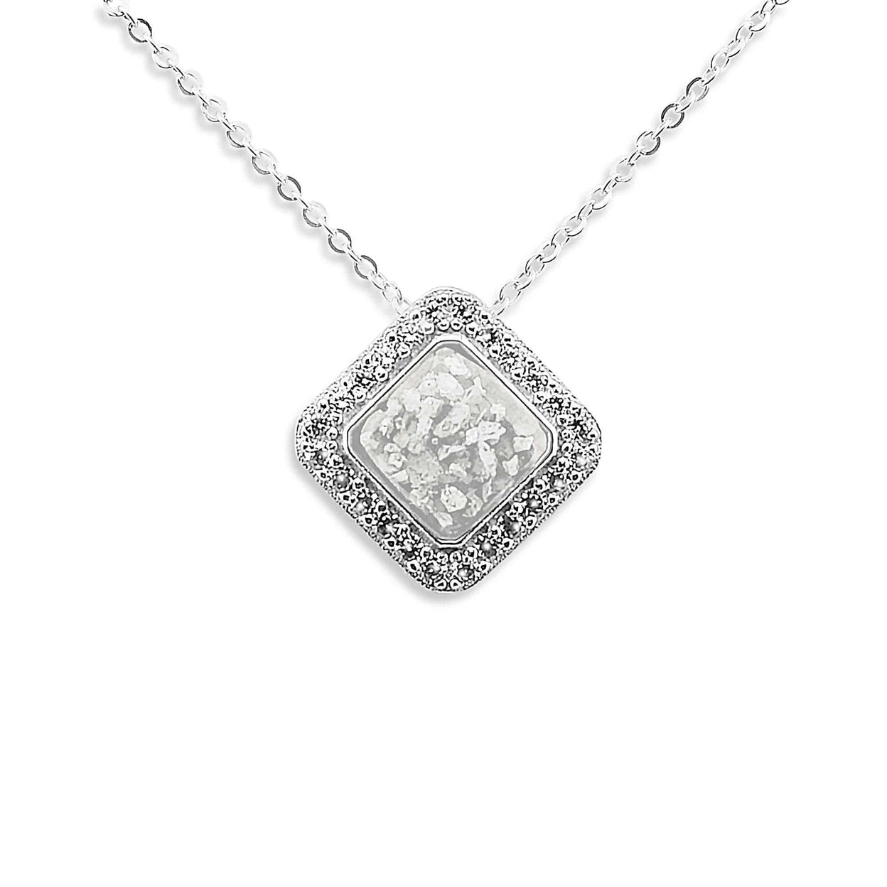 Load image into Gallery viewer, EverWith Ladies Bless Memorial Ashes Pendant with Fine Crystals