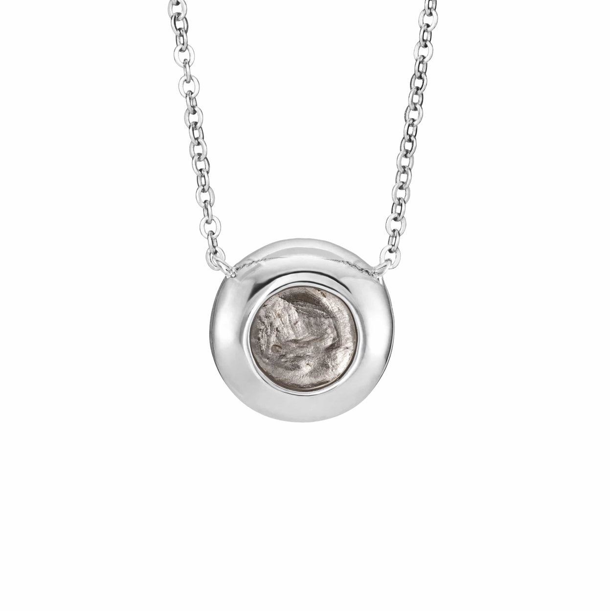 Load image into Gallery viewer, EverWith Ladies Rondure Memorial Ashes Necklace