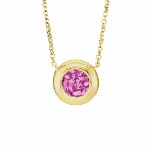 EverWith Ladies Rondure Memorial Ashes Necklace