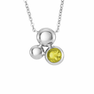 EverWith Ladies Rondure Array Memorial Ashes Necklace