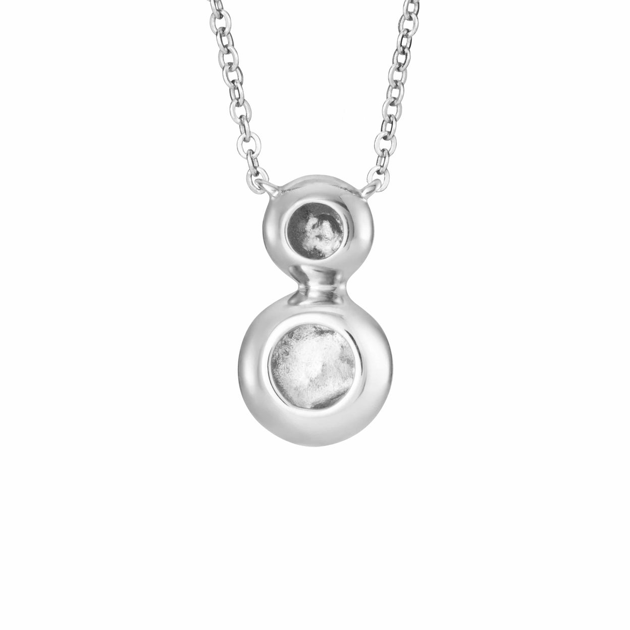 Load image into Gallery viewer, EverWith Ladies Rondure Drop Memorial Ashes Necklace