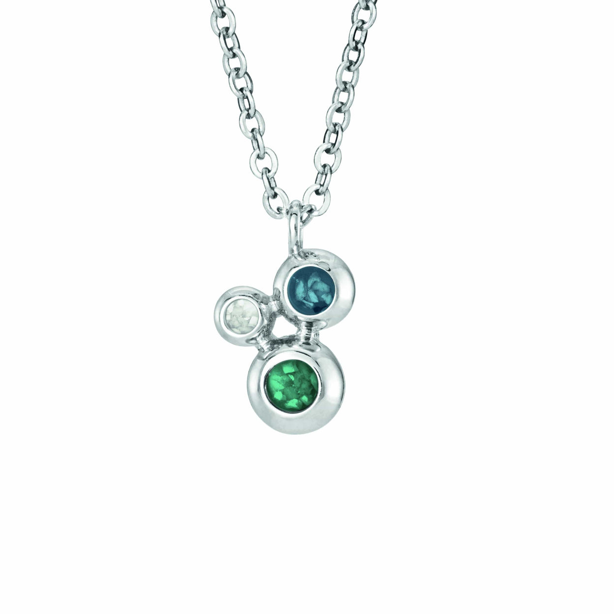 Load image into Gallery viewer, EverWith Ladies Rondure Triple Array Memorial Ashes Pendant