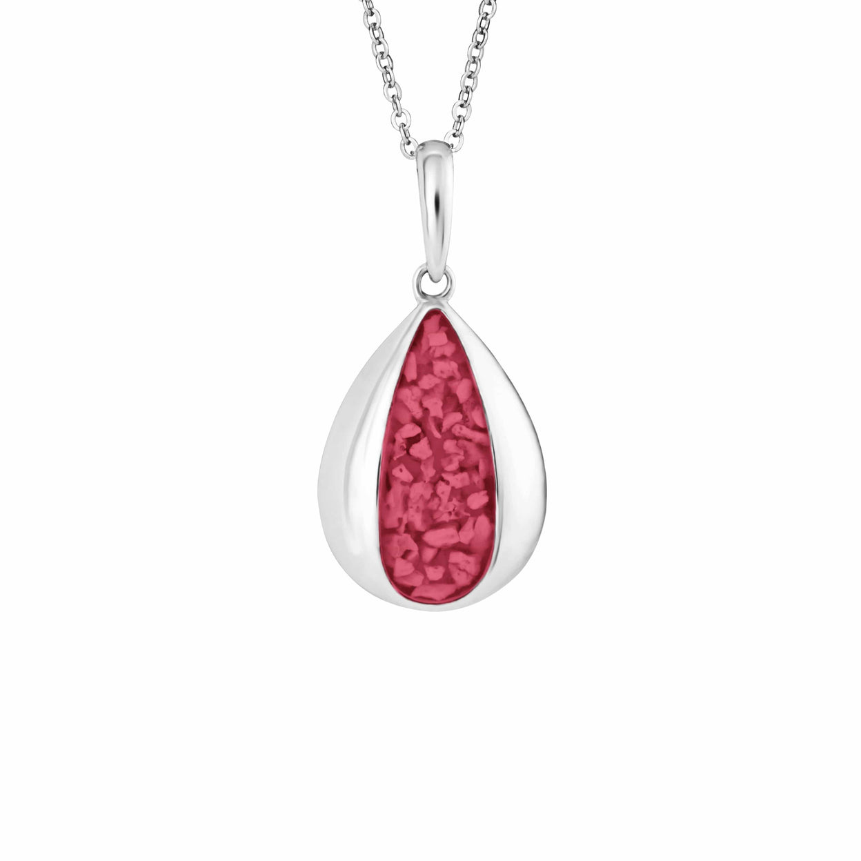 Load image into Gallery viewer, EverWith Ladies Rondure Teardrop Memorial Ashes Pendant