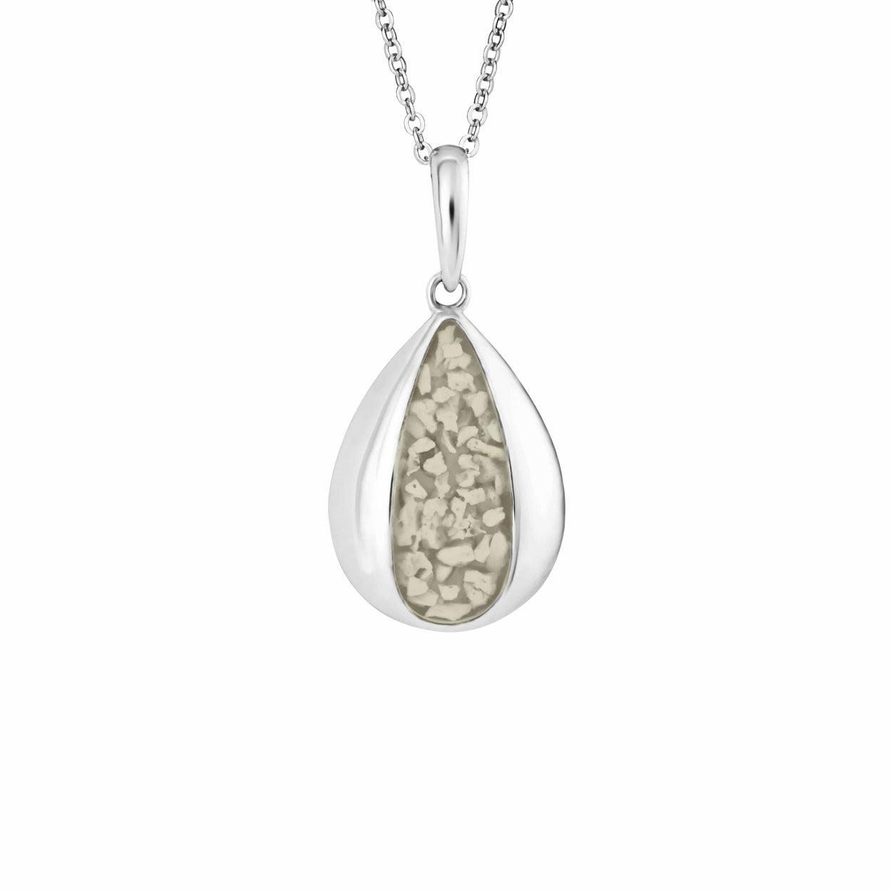 Load image into Gallery viewer, EverWith Ladies Rondure Teardrop Memorial Ashes Pendant