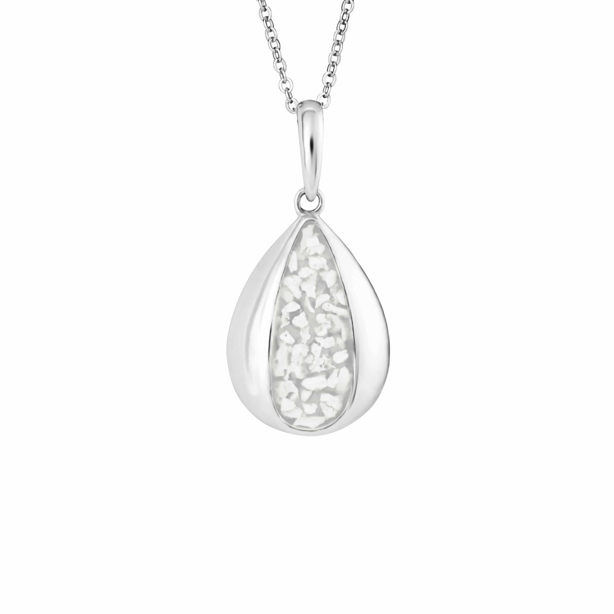 Load image into Gallery viewer, EverWith Ladies Rondure Teardrop Memorial Ashes Pendant