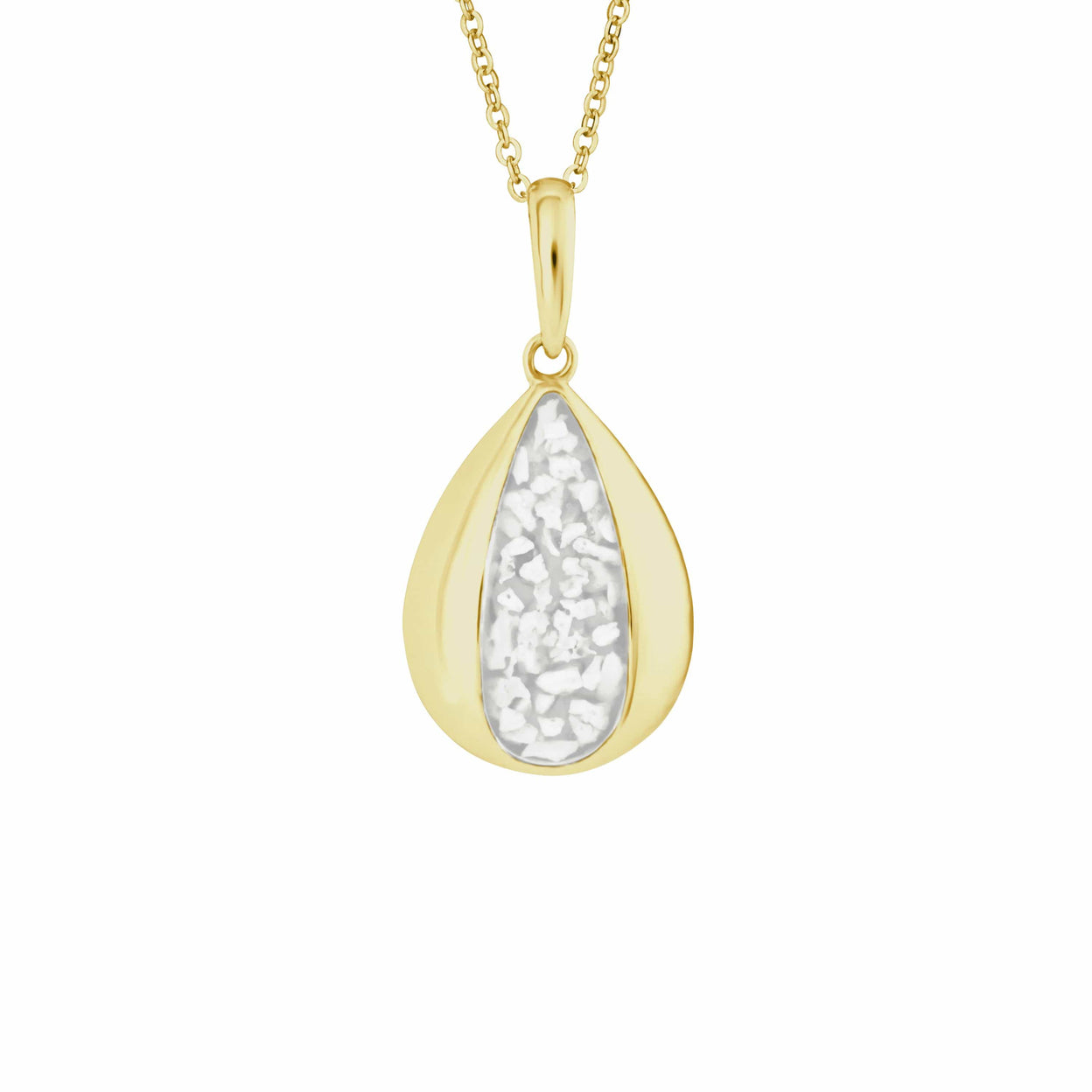 Load image into Gallery viewer, EverWith Ladies Rondure Teardrop Memorial Ashes Pendant