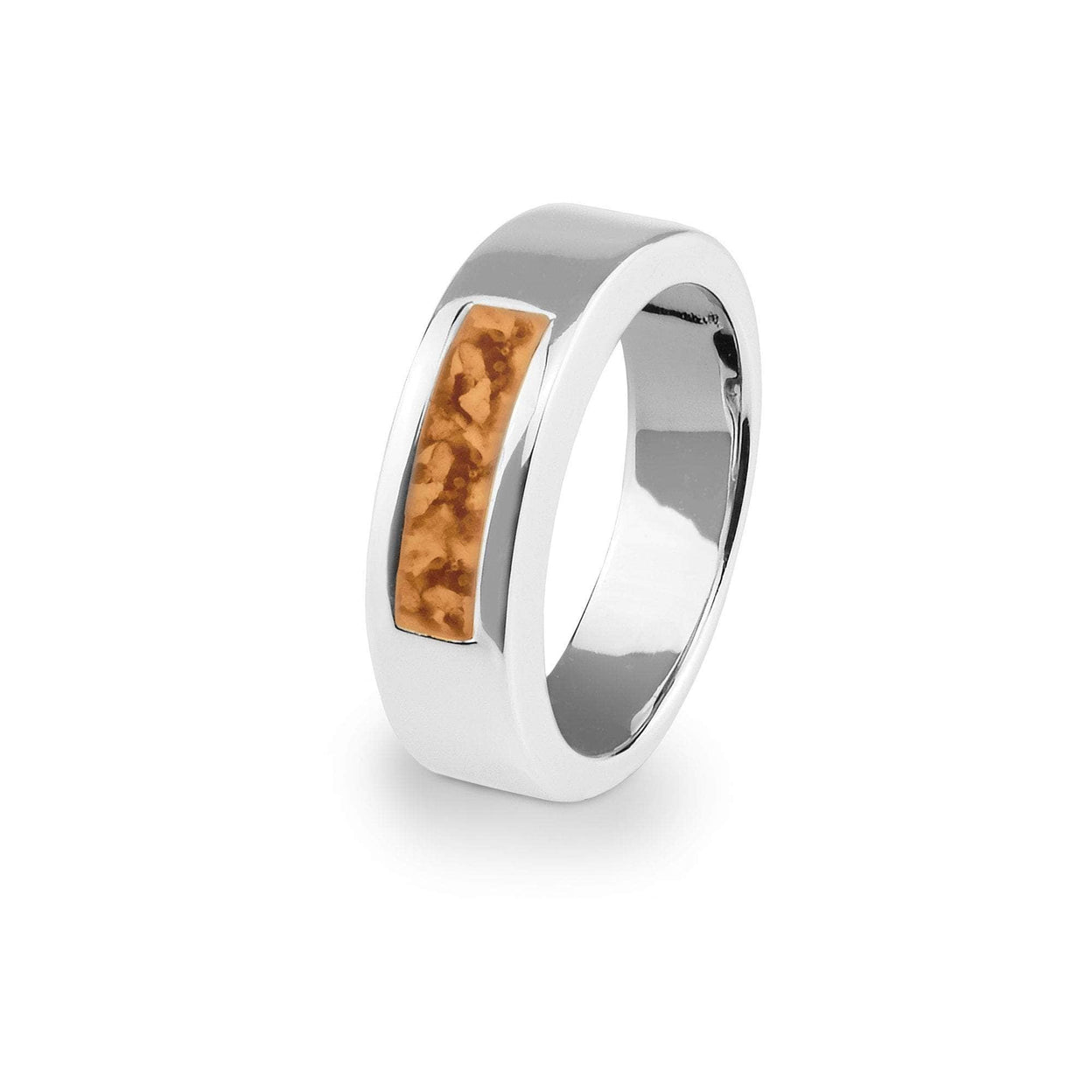Load image into Gallery viewer, EverWith Unisex Pure Memorial Ashes Ring