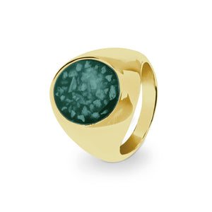 EverWith Gents Signet Memorial Ashes Ring