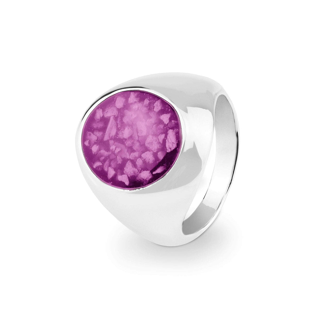 Load image into Gallery viewer, EverWith Gents Signet Memorial Ashes Ring