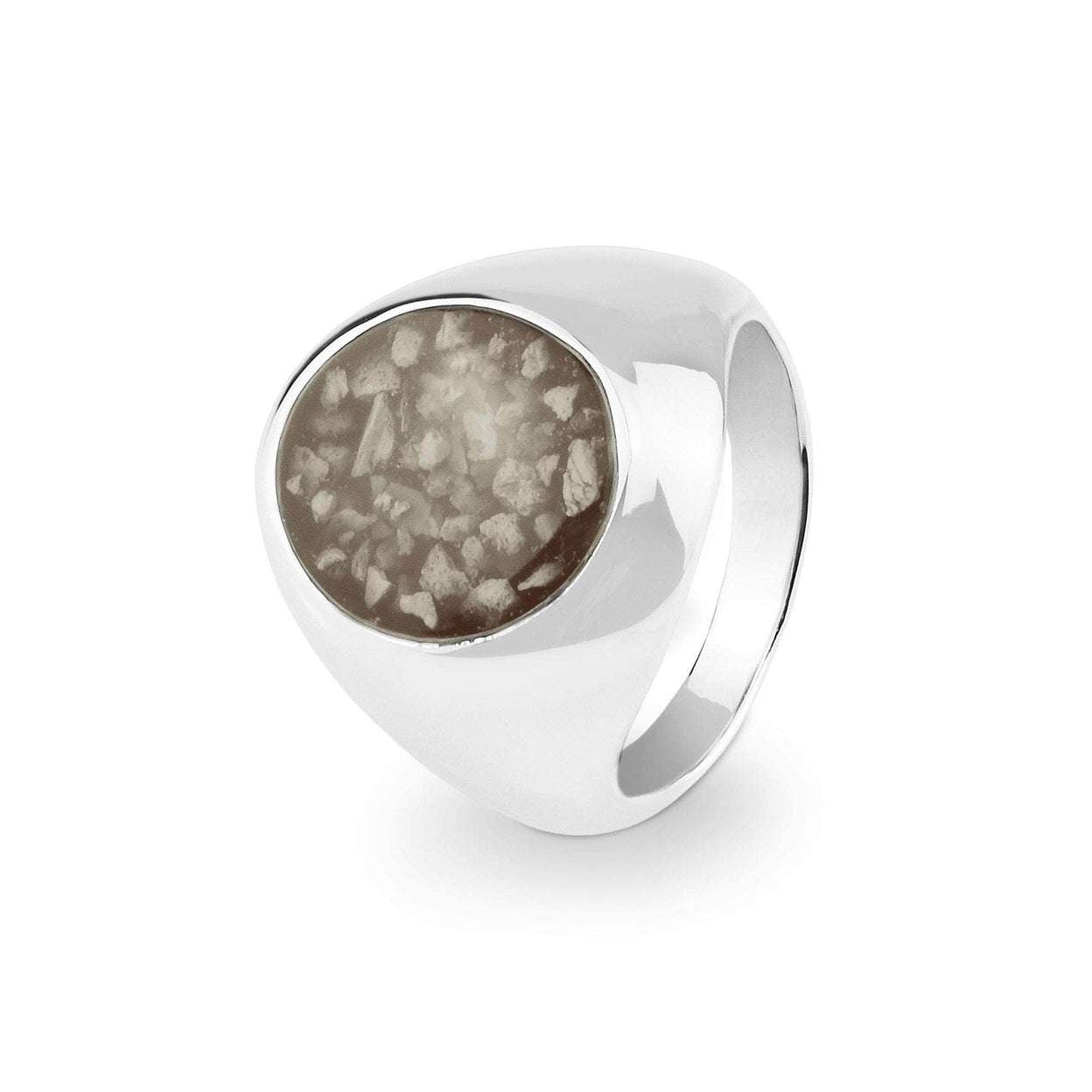 Load image into Gallery viewer, EverWith Gents Signet Memorial Ashes Ring