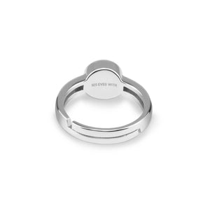 EverWith Ladies Multisize Round Memorial Ashes Ring