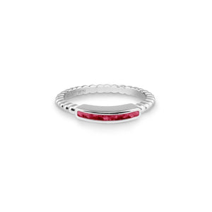 EverWith Ladies Channel Bubble Band Memorial Ashes Ring