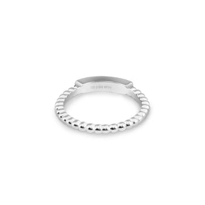 EverWith Ladies Channel Bubble Band Memorial Ashes Ring
