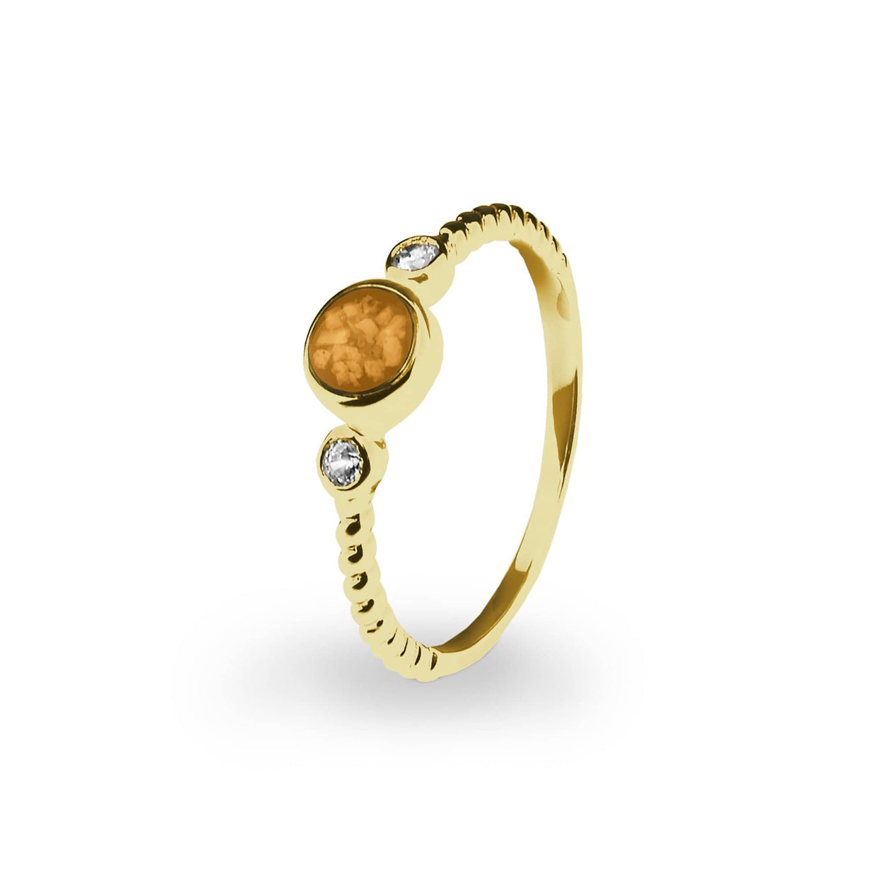 Load image into Gallery viewer, EverWith Ladies Peace Memorial Ashes Ring with Fine Crystals