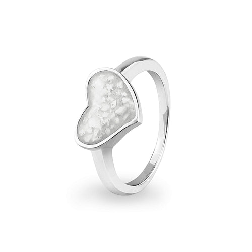 EverWith Ladies Oversized Heart Memorial Ashes Ring