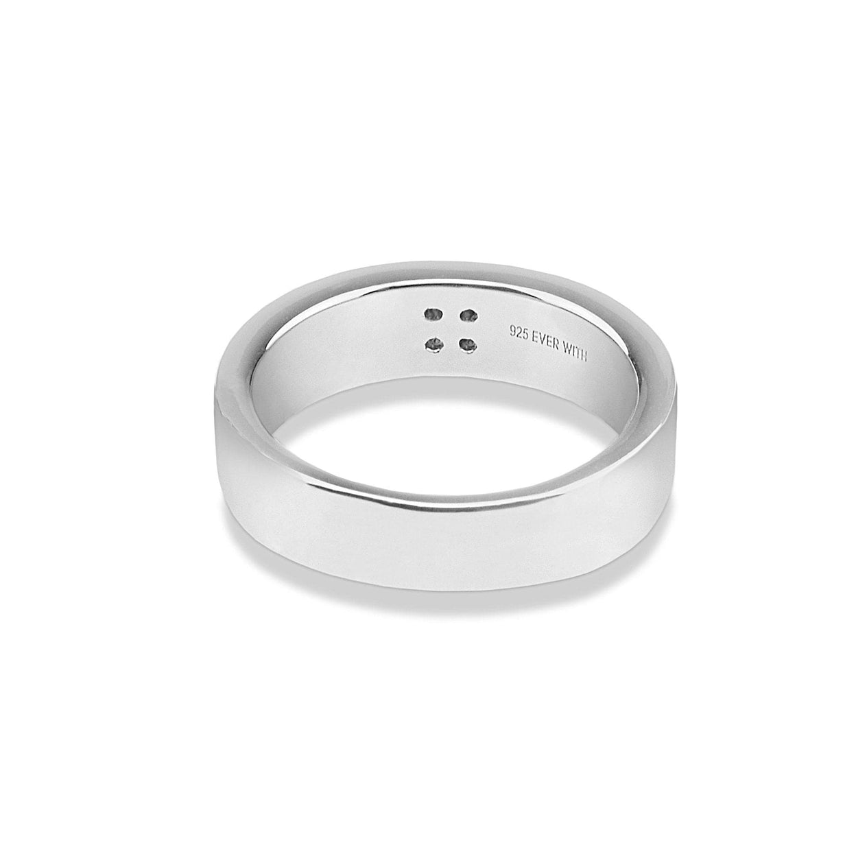 Load image into Gallery viewer, EverWith Unisex Four Together Memorial Ashes Ring with Fine Crystals