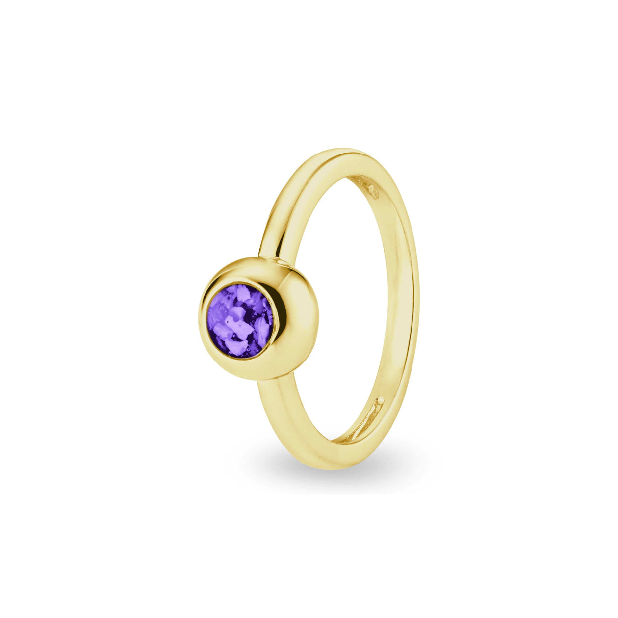 Load image into Gallery viewer, EverWith Ladies Rondure Memorial Ashes Ring