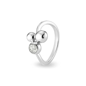 EverWith Ladies Rondure Array Memorial Ashes Ring