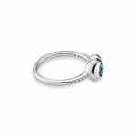 EverWith Ladies Rondure Array and Sphere Memorial Ashes Ring