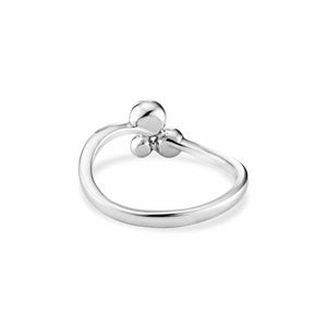 EverWith Ladies Rondure Array Triple Memorial Ashes Ring