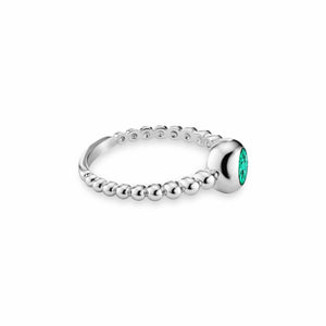 EverWith Ladies Rondure Array Bubble Band Memorial Ashes Ring