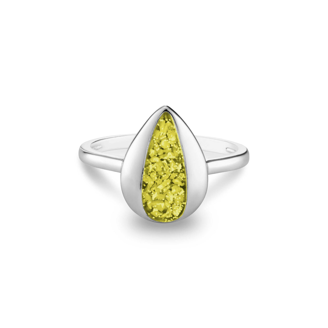 Load image into Gallery viewer, EverWith Ladies Rondure Teardrop Memorial Ashes Ring