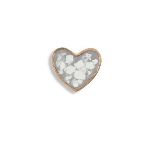 Load image into Gallery viewer, EverWith Large Heart Memorial Ashes Element for Glass Locket