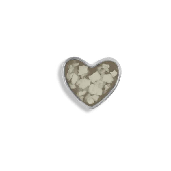 Load image into Gallery viewer, EverWith Large Heart Memorial Ashes Element for Glass Locket