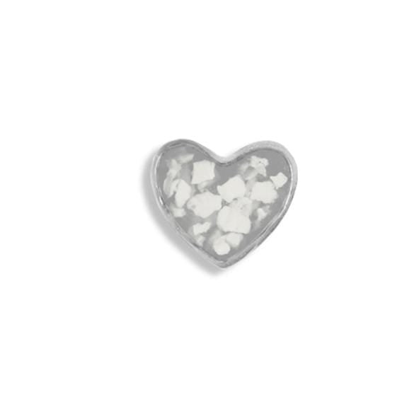 Load image into Gallery viewer, EverWith Large Heart Memorial Ashes Element for Glass Locket