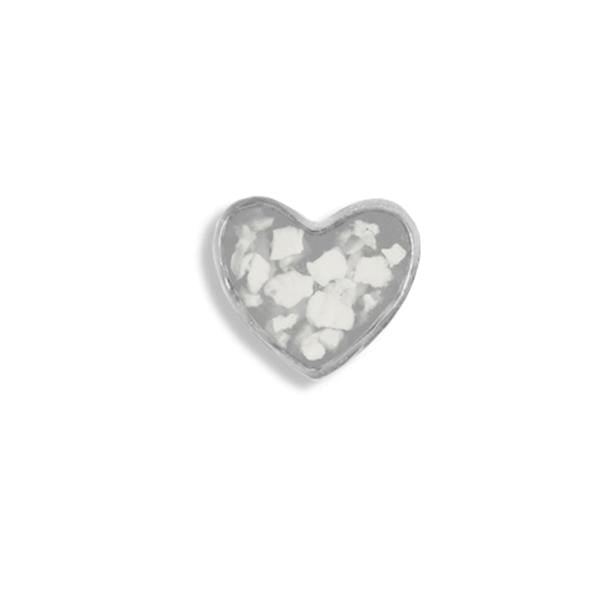 EverWith Large Heart Memorial Ashes Element for Glass Locket