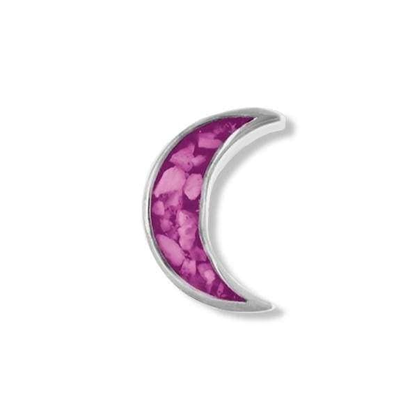 Load image into Gallery viewer, EverWith Large Moon Memorial Ashes Element for Glass Locket